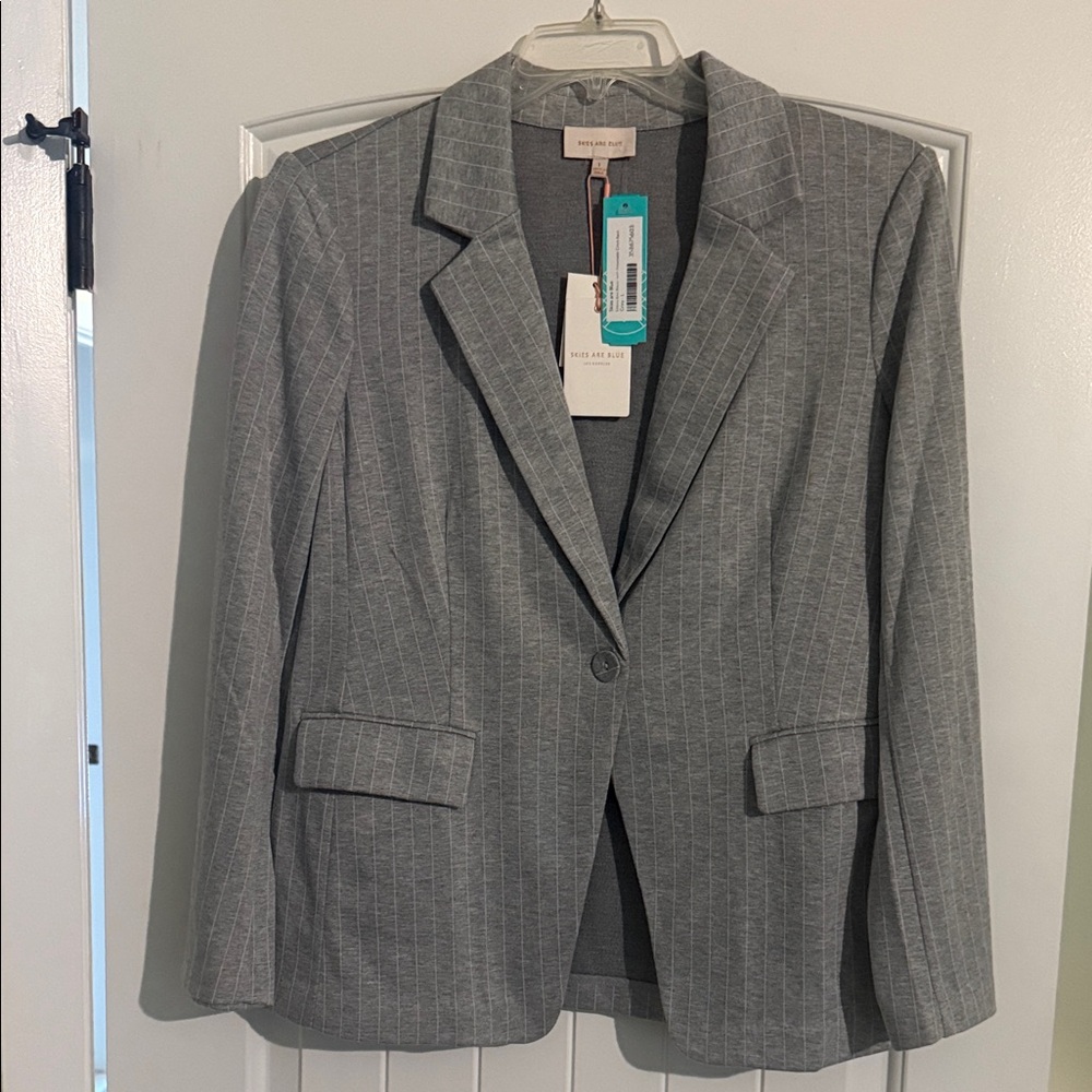 Eldorado Knit Blazer with Adjustable Cinch Back